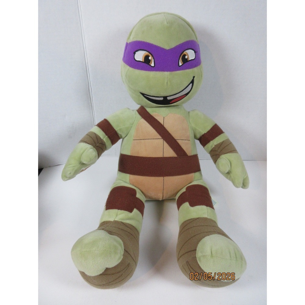 Build-A-Bear TMNT Donatello Plush 2016 Nickelodeon Ninja Turtles Donnie 17"
